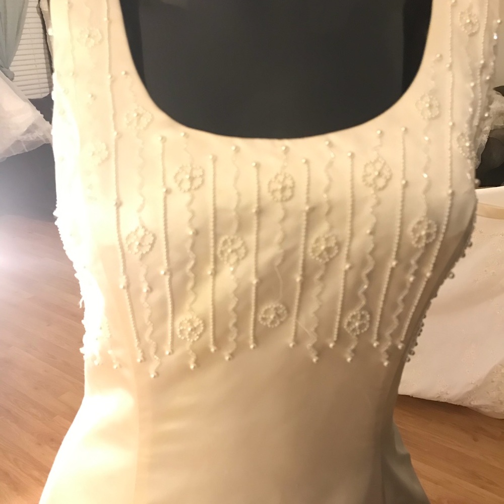 Beaded wedding dress